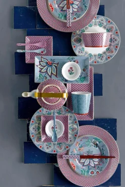 Pip Studio Porzellan Sets|Oriental Flower Festival Sushi Set Blau