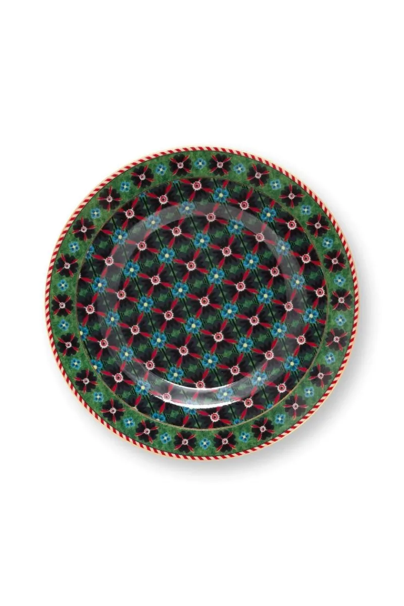 Pip Studio Gebäckteller|Petit Four Clover Grün 12cm