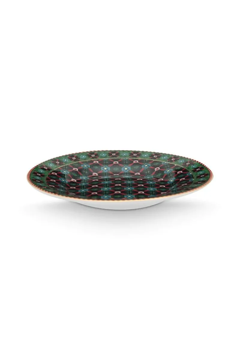 Pip Studio Gebäckteller|Petit Four Clover Grün 12cm