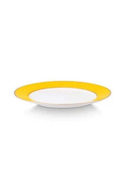 Pip Studio Frühstücksteller|Pip Chique Frühstücksteller 23cm Gelb