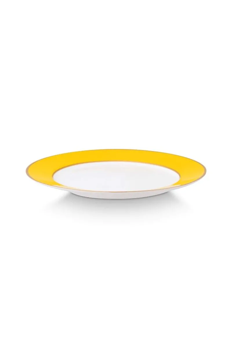 Pip Studio Frühstücksteller|Pip Chique Frühstücksteller 23cm Gelb