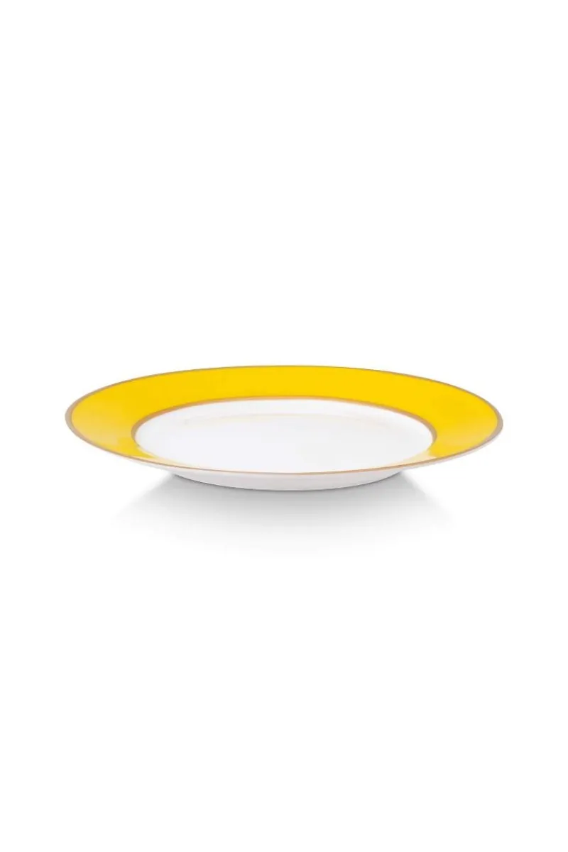 Pip Studio Gebäckteller|Pip Chique Gebäckteller 17cm Gelb
