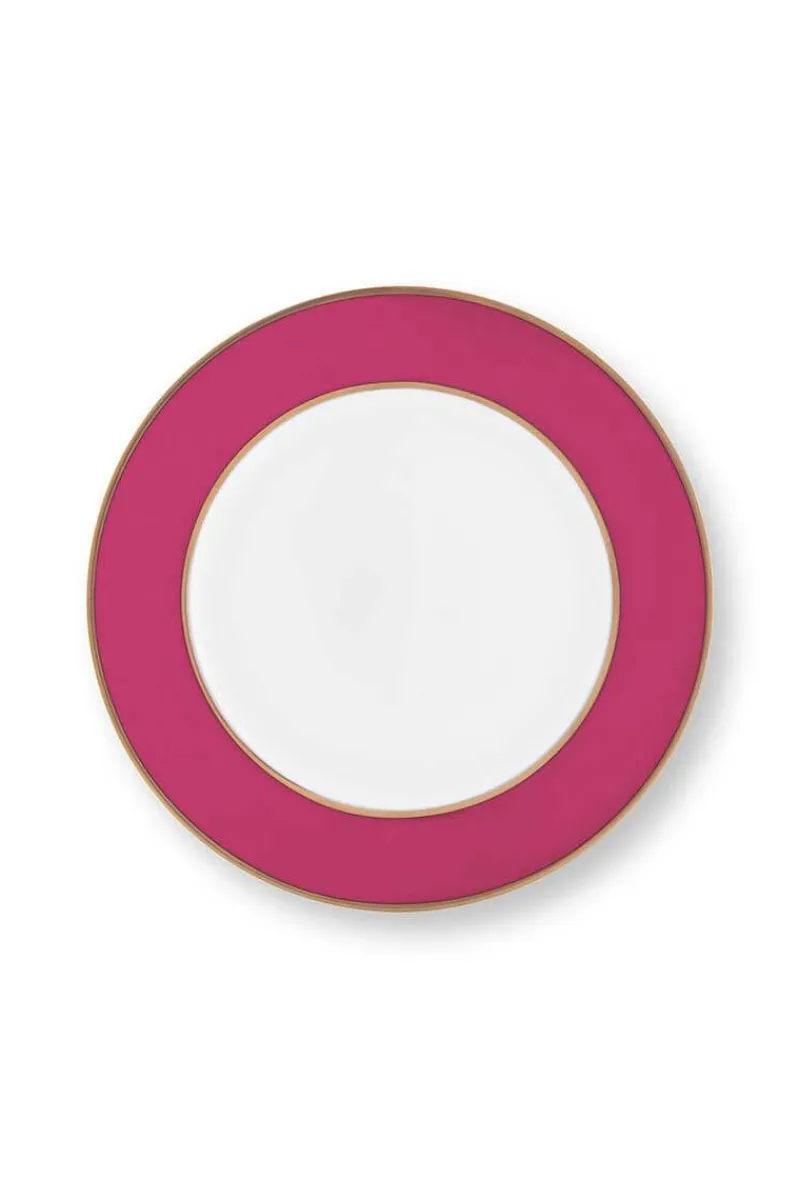 Pip Studio Gebäckteller|Pip Chique Gebäckteller 17cm Rosa