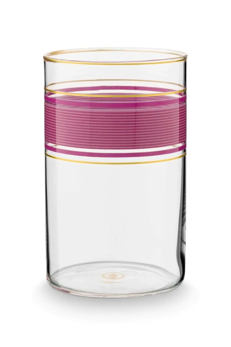 Pip Studio Longdrinkgläser|Pip Chique Longdrinkglas Rosa