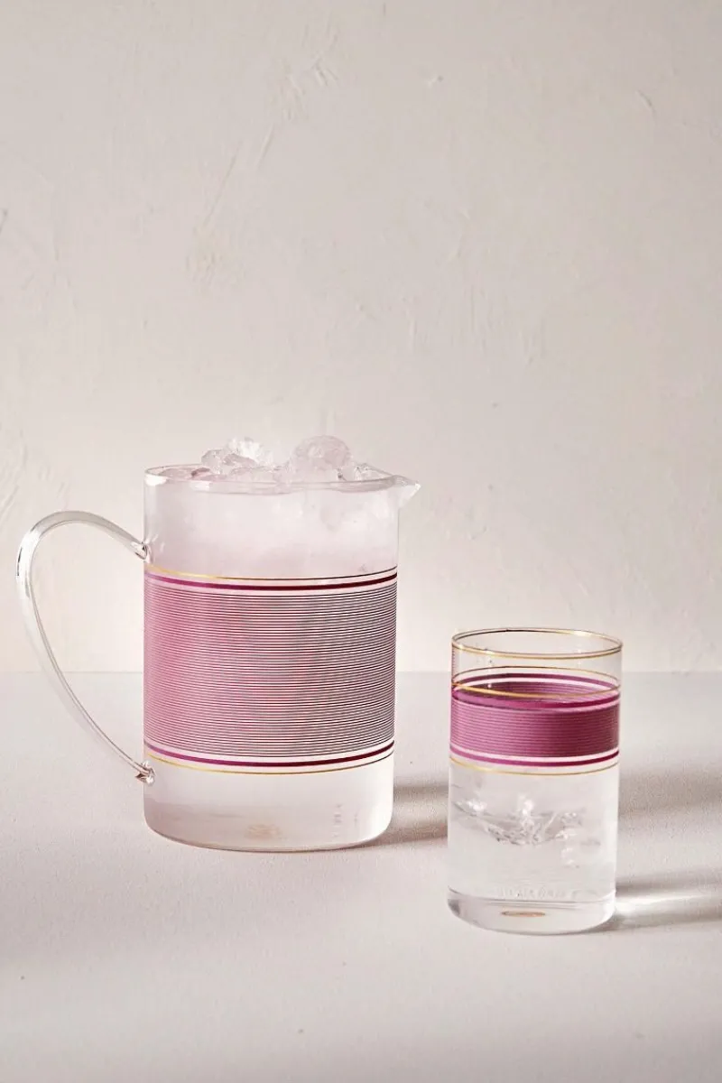 Pip Studio Longdrinkgläser|Pip Chique Longdrinkglas Rosa