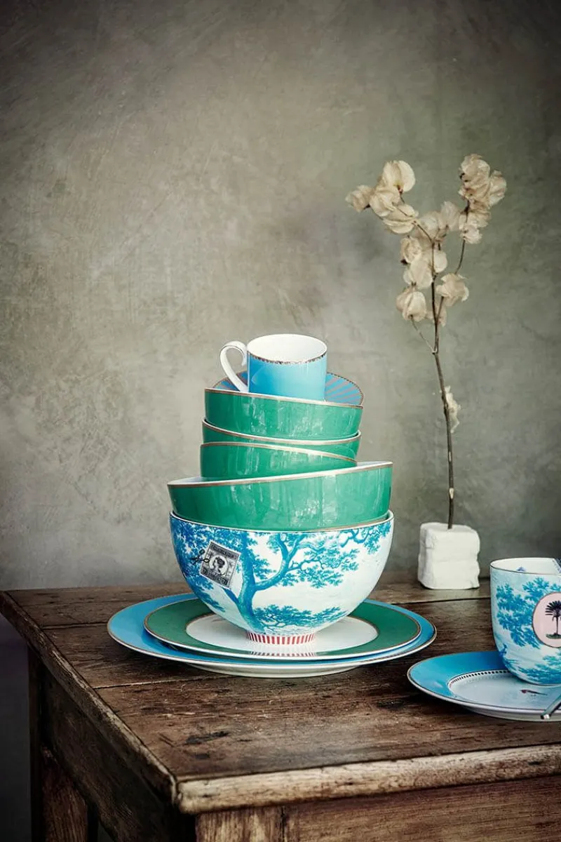 Pip Studio Schalen|Pip Chique Schale 18cm Grün