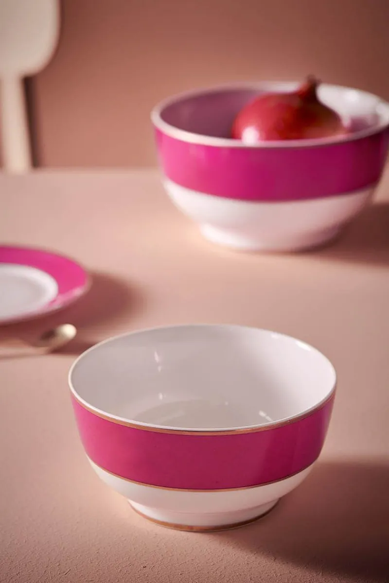 Pip Studio Schalen|Pip Chique Schale 15.5cm Rosa