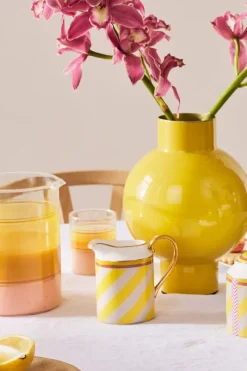 Pip Studio Milchkännchen|Pip Chique Stripes Kanne Klein Gelb