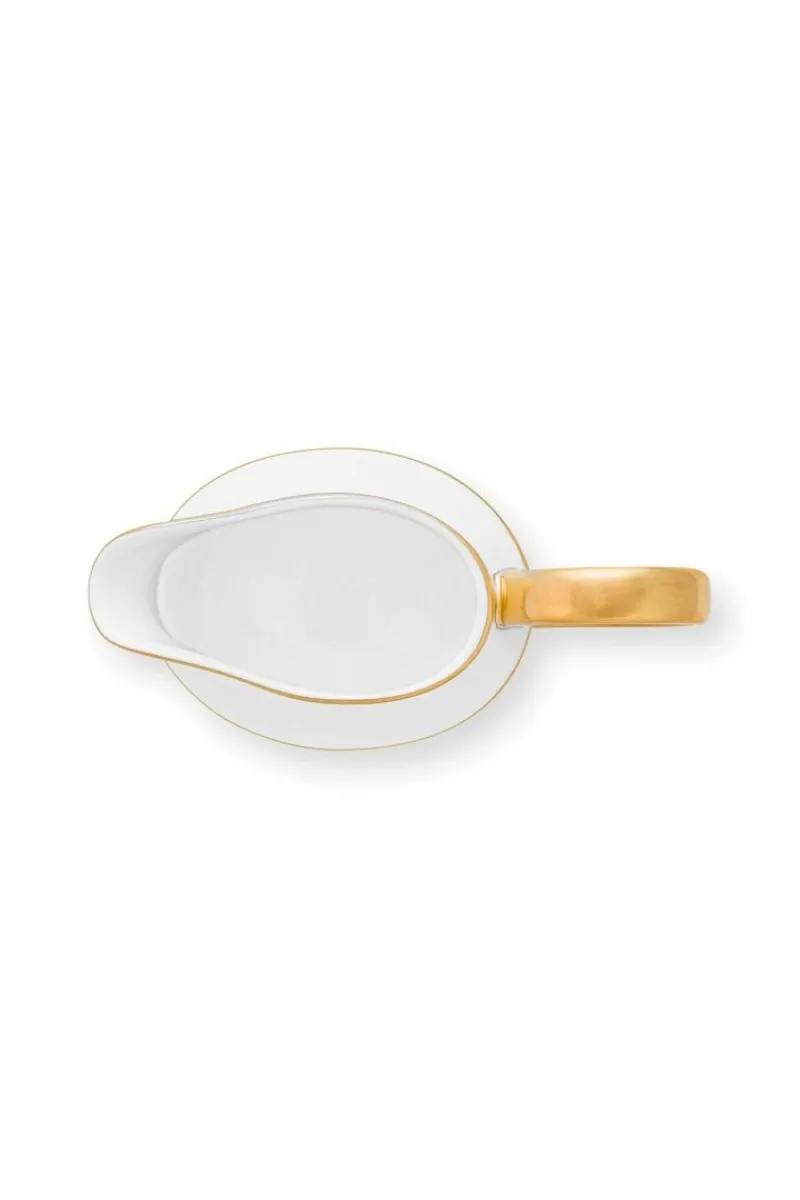 Pip Studio Milchkännchen|Pip Chique Stripes Kanne Klein Gelb