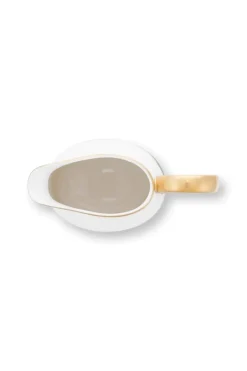 Pip Studio Milchkännchen|Pip Chique Stripes Kanne Klein Rosa/Grün Mehrfarbig