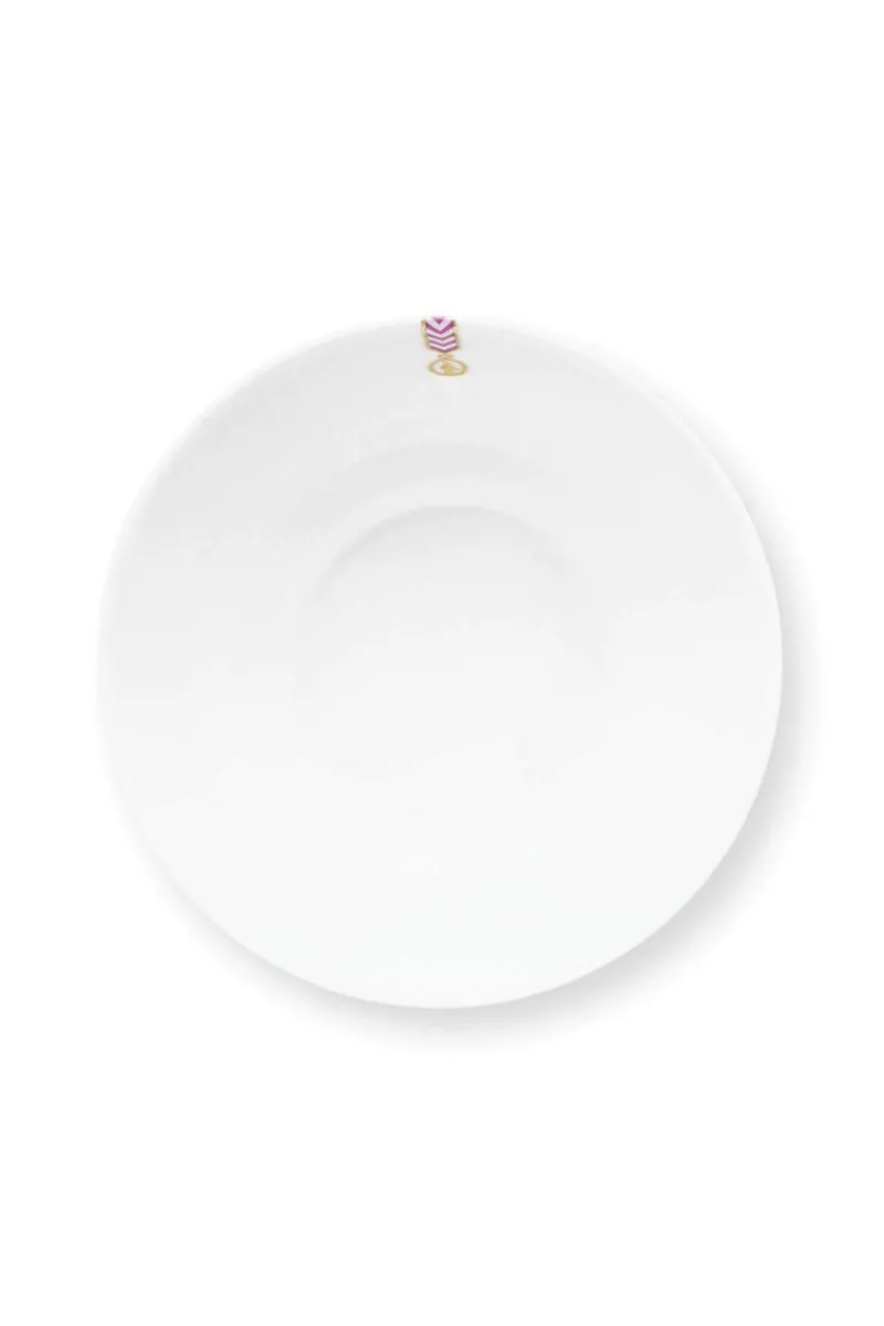 Pip Studio Schalen|Pip Chique Stripes Schale 18cm Gelb
