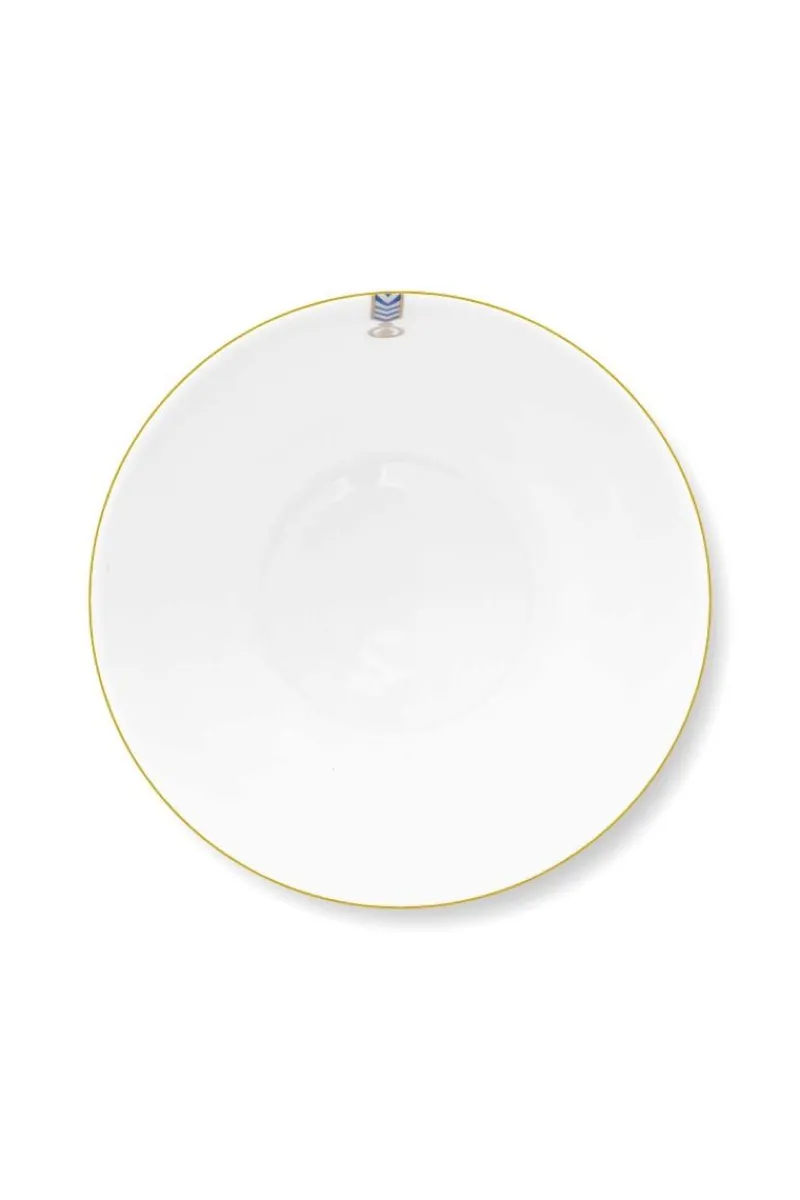 Pip Studio Schalen|Pip Chique Stripes Schale Rosa/Grün 18cm Mehrfarbig