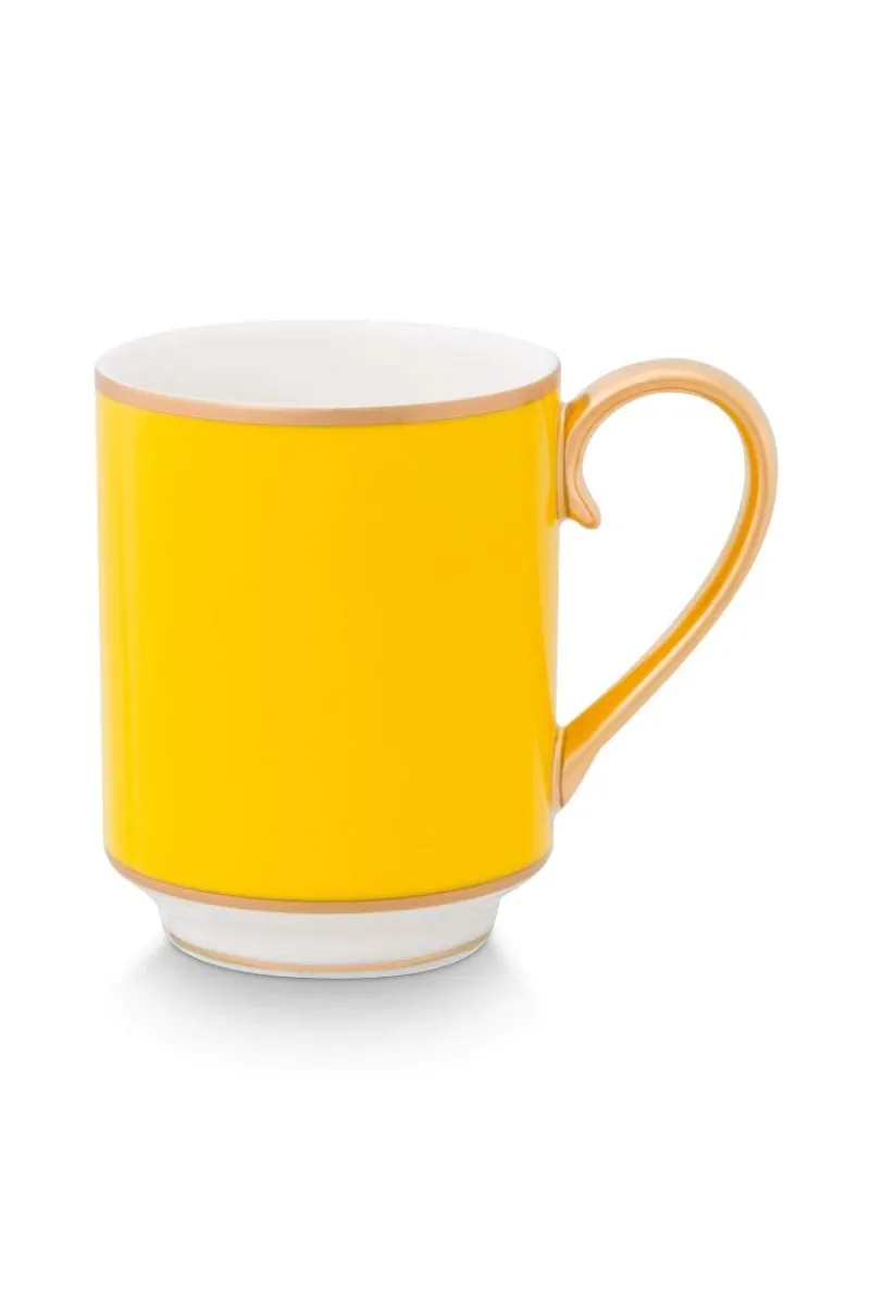 Pip Studio Kaffeetassen|Pip Chique Tasse Klein 250ml Gelb