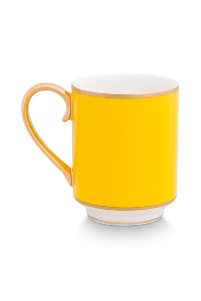 Pip Studio Kaffeetassen|Pip Chique Tasse Klein 250ml Gelb