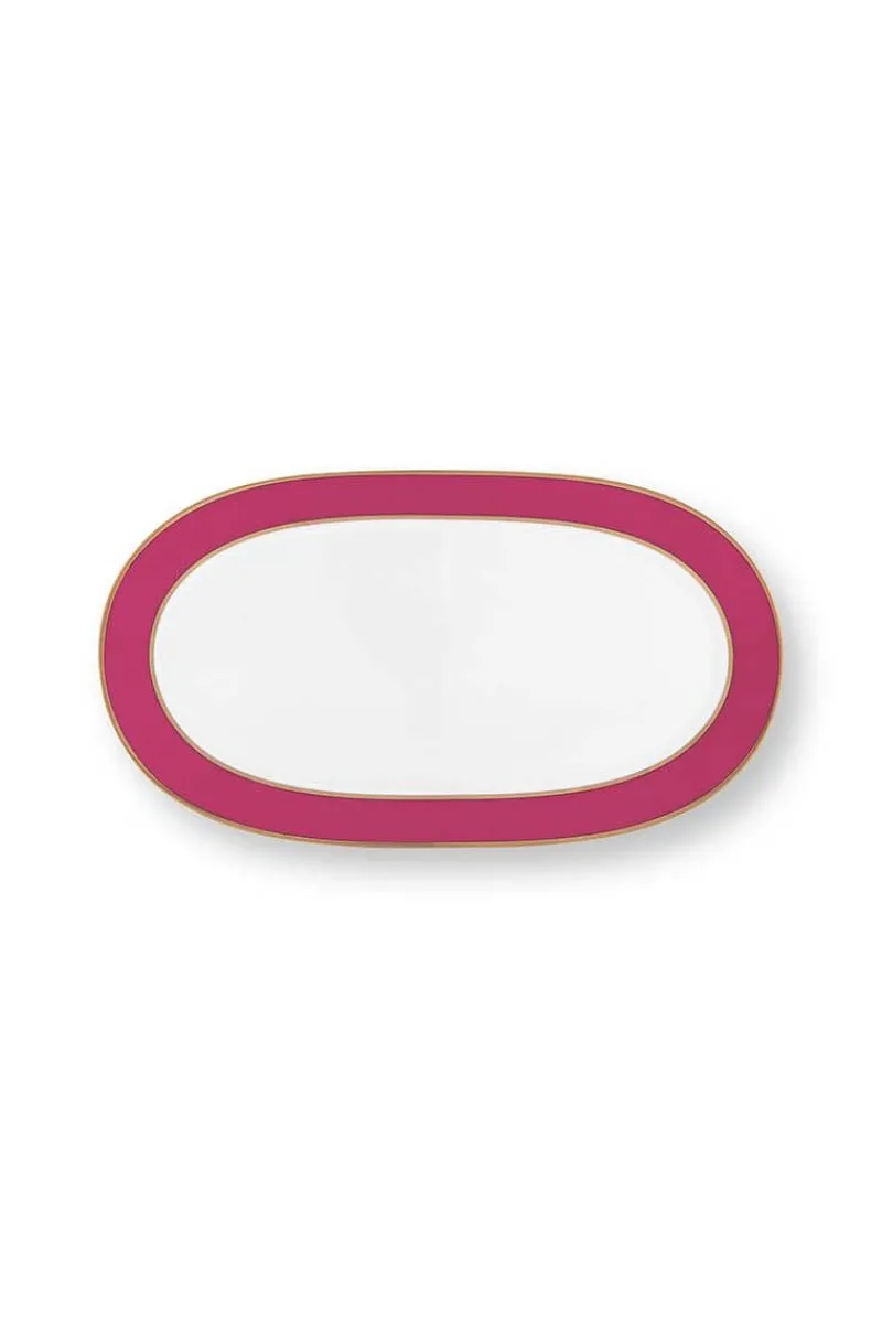 Pip Studio Tortenteller|Pip Chique Tortenteller Oval Rosa