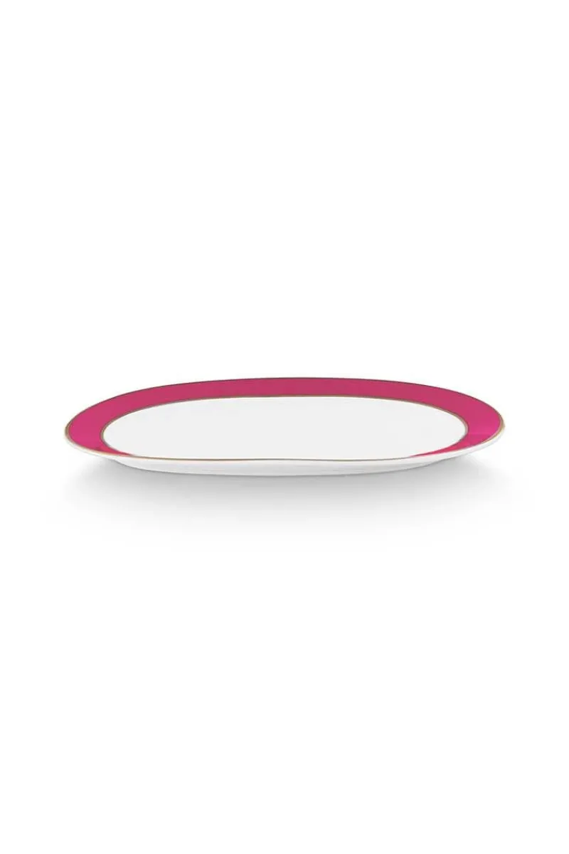 Pip Studio Tortenteller|Pip Chique Tortenteller Oval Rosa
