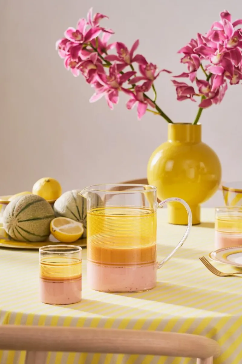 Pip Studio Wasserglas|Pip Chique Wasserglas Gelb