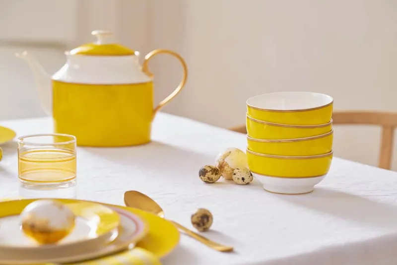Pip Studio Wasserglas|Pip Chique Wasserglas Gelb