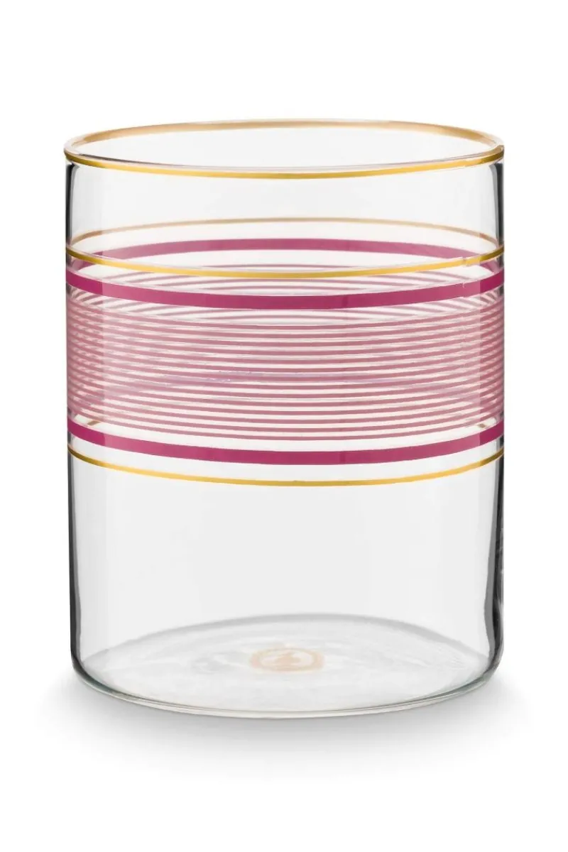 Pip Studio Wasserglas|Pip Chique Wasserglas Rosa