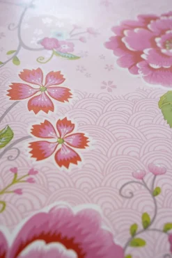 Pip Studio Vliestapete|Birds in Paradise Vliestapete Rosa