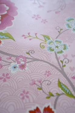 Pip Studio Vliestapete|Birds in Paradise Vliestapete Rosa