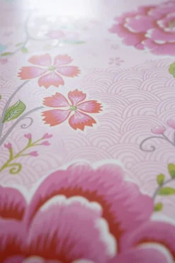 Pip Studio Vliestapete|Birds in Paradise Vliestapete Rosa