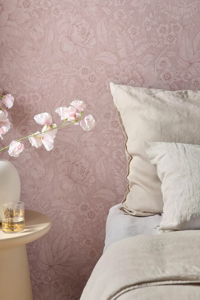 Pip Studio Vliestapete|Casa dei Fiori Vliestapete Hellmauve