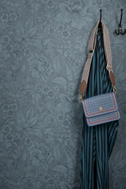 Pip Studio Vliestapete|Casa dei Fiori Vliestapete Denim Blau