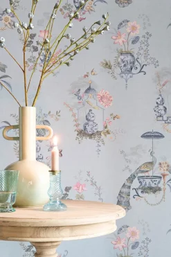 Pip Studio Vinyltapete|Chinese Porcelain Vinyltapete Hell Blau