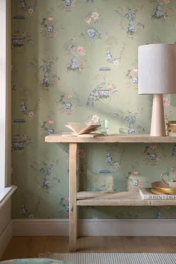 Pip Studio Vinyltapete|Chinese Porcelain Vinyltapete Hell Grün