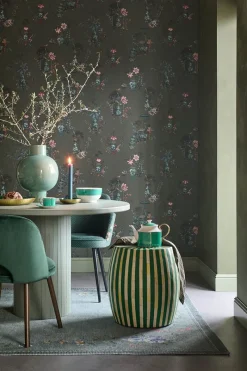 Pip Studio Vinyltapete|Chinese Porcelain Vinyltapete Dunkel Grün