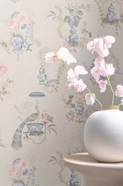 Pip Studio Vinyltapete|Chinese Porcelain Vinyltapete Sand Beige
