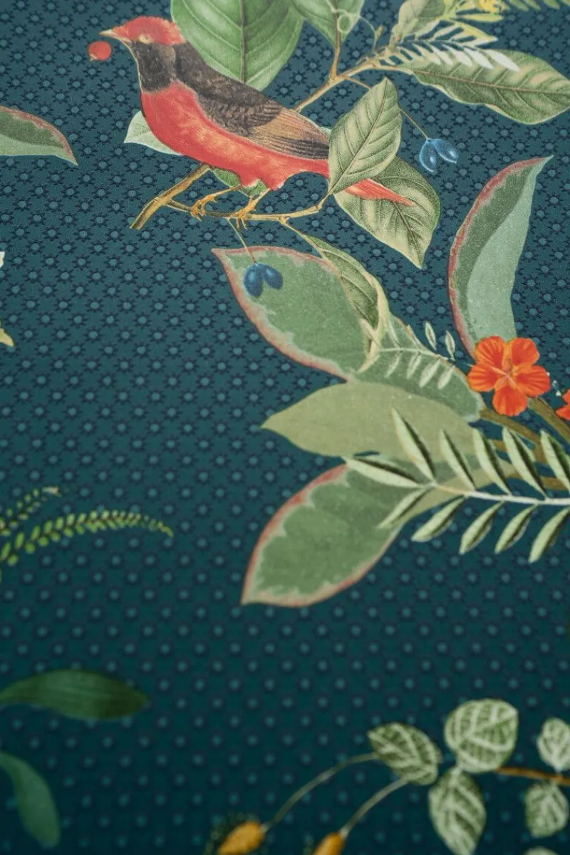 Pip Studio Vliestapete|Floris Vliestapete Dunkel Blau