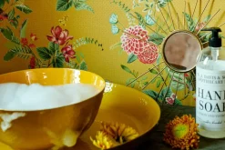Pip Studio Vliestapete|Floris Vliestapete Gelb