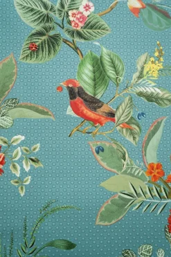 Pip Studio Vliestapete|Floris Vliestapete Petrol
