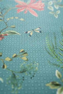 Pip Studio Vliestapete|Floris Vliestapete Petrol