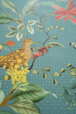 Pip Studio Vliestapete|Floris Vliestapete Petrol