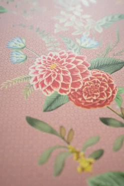 Pip Studio Vliestapete|Floris Vliestapete Rosa