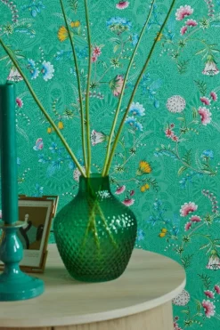 Pip Studio Vliestapete|La Majorelle Vliestapete Grün