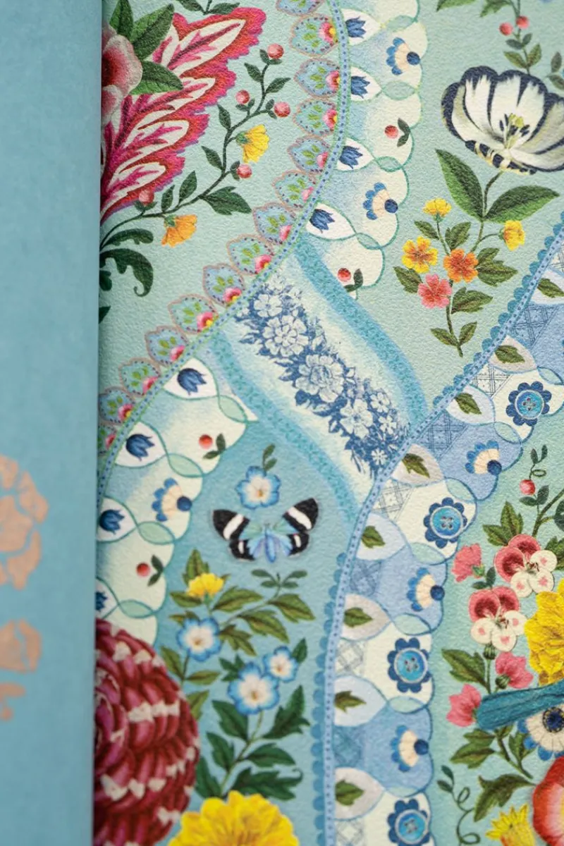 Pip Studio Fototapete|Melody Wallpower Blau