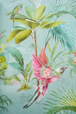 Pip Studio Vliestapete|Palm Scene Vliestapete Blau