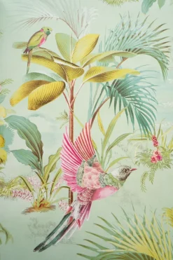 Pip Studio Vliestapete|Palm Scene Vliestapete Grün