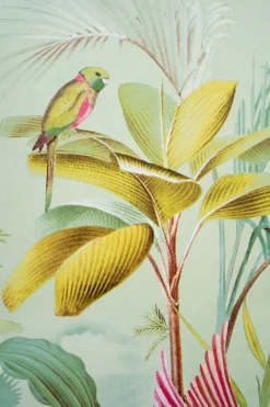 Pip Studio Vliestapete|Palm Scene Vliestapete Grün