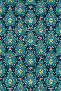 Pip Studio Vliestapete|Raindrops Vliestapete Dunkel Blau