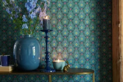 Pip Studio Vliestapete|Raindrops Vliestapete Dunkel Blau