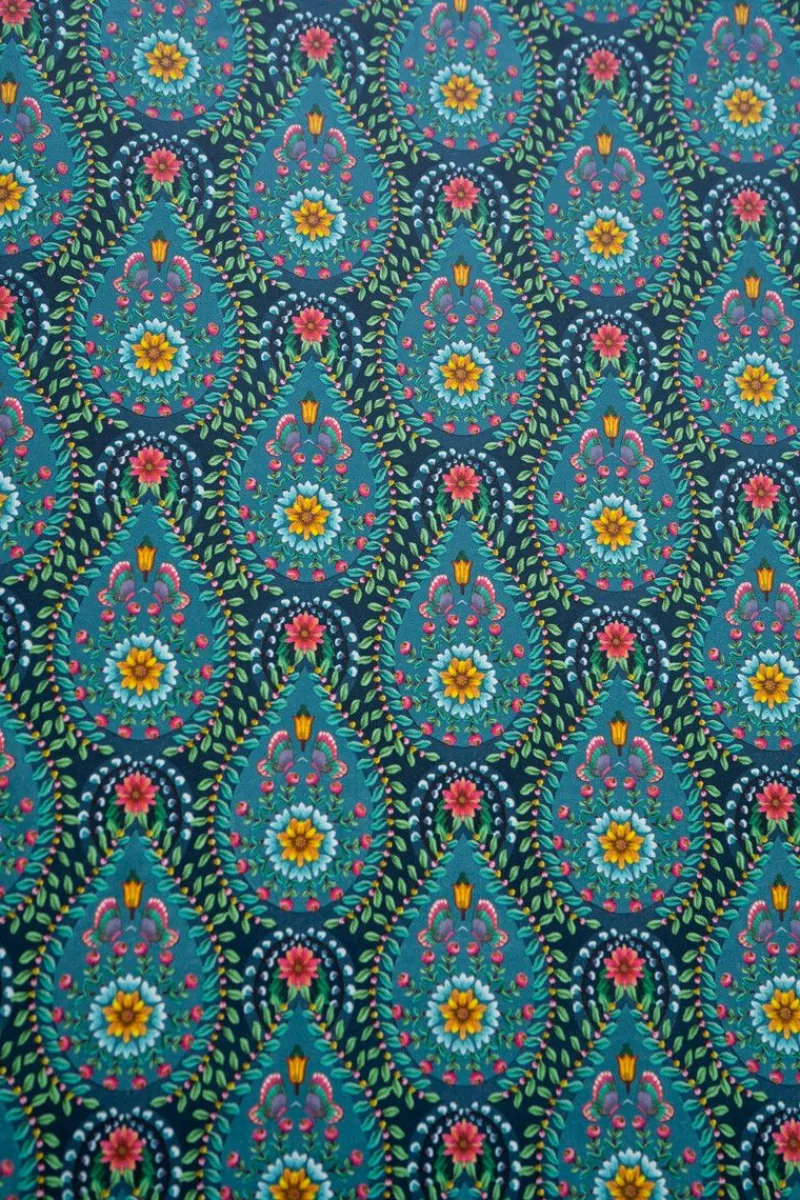 Pip Studio Vliestapete|Raindrops Vliestapete Dunkel Blau
