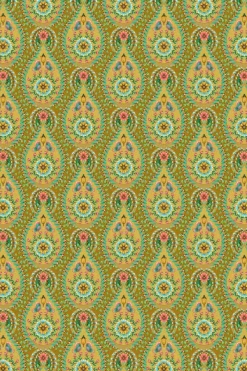 Pip Studio Vliestapete|Raindrops Vliestapete /Ocre Gelb