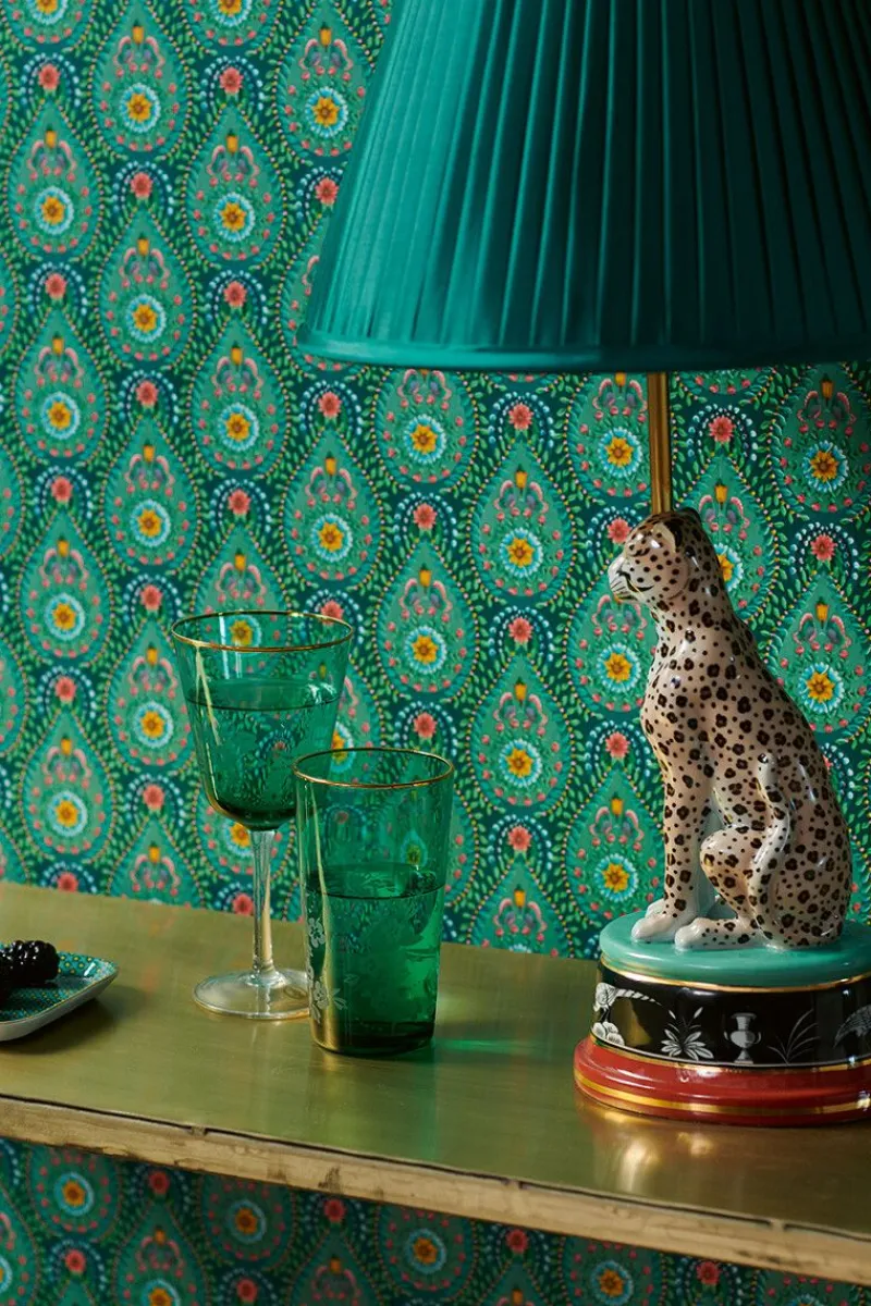 Pip Studio Vliestapete|Raindrops Vliestapete Grün
