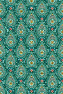 Pip Studio Vliestapete|Raindrops Vliestapete Grün