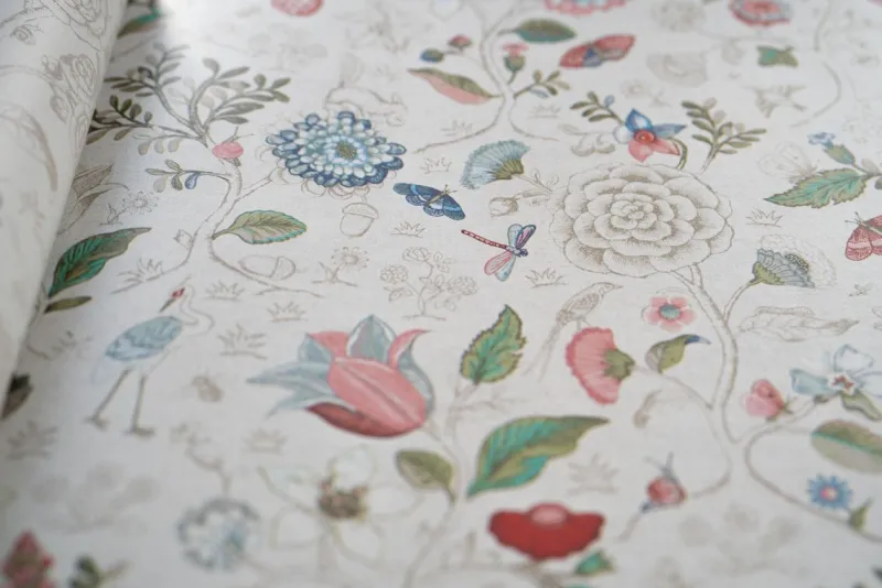 Pip Studio Vliestapete|Spring to Life Vliestapete Gebrochen Weiss Weiß